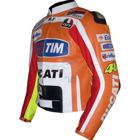 ducati rossi replica jacket|Rossi MotoGP Replica Team Ducati Biker Jacket.